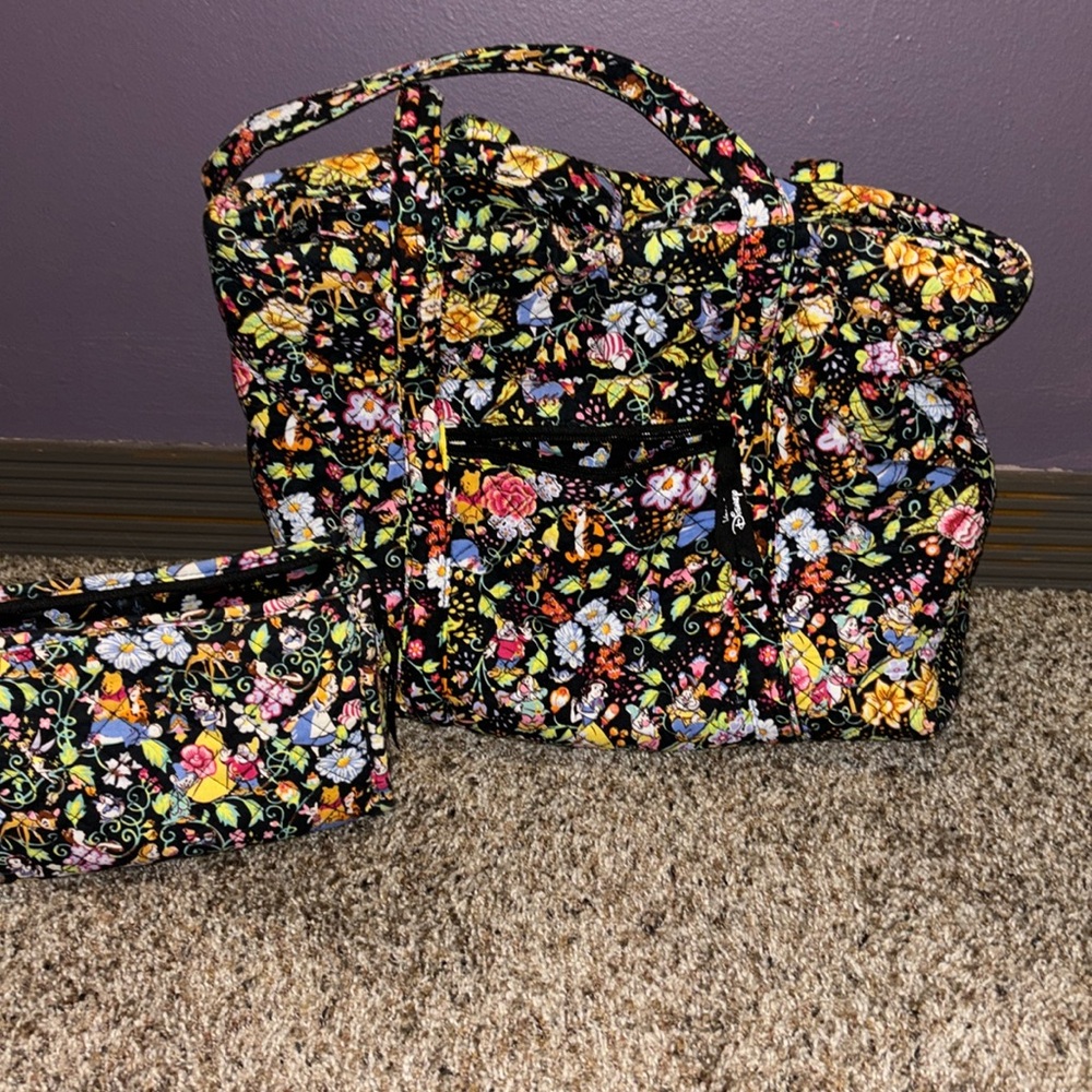 Vera Bradely Disney bag and pencil pouch